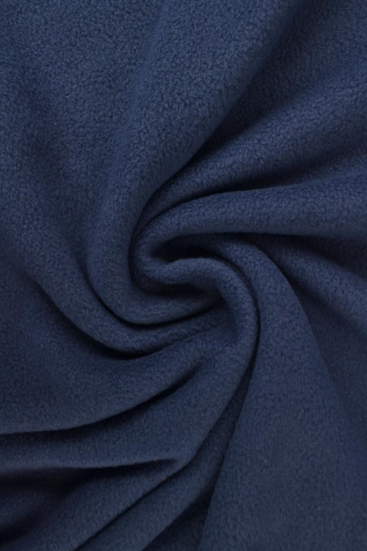 Navy polar fleece – anti-pilling, varm & lätt (bild 1 av 7)