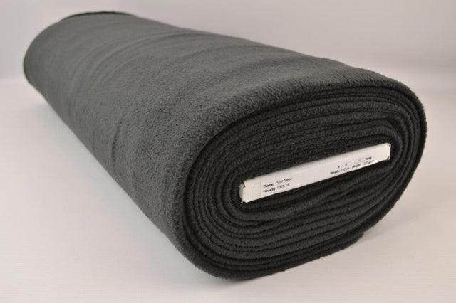 Mörk antracit polar fleece – anti-pilling, varm & lätt (bild 2 av 7)