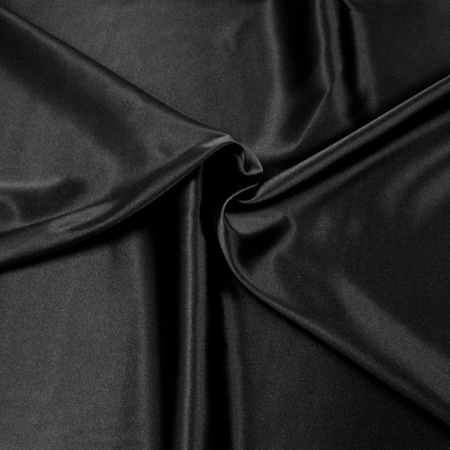 Garn & Metervarer Pure Silk SORT 100% SILKE SATIN