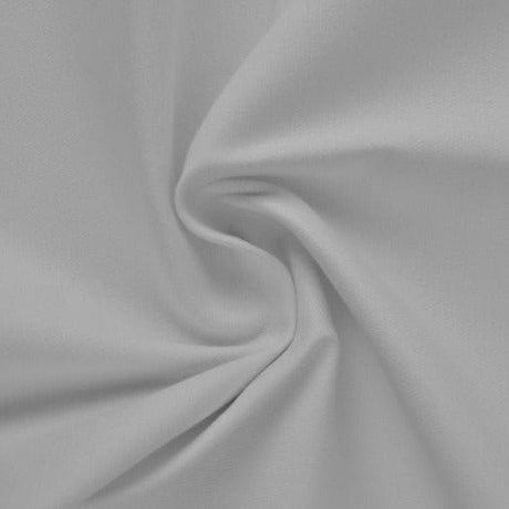 Vit bomullstwill med stretch – diagonal twill & formfast komfort (bild 1 av 7)