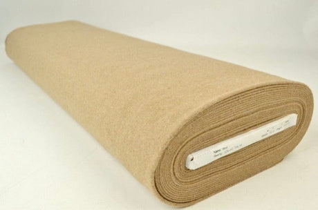 Ljusbeige slitstarkt och mjukt ulltyg (bild 2 av 4)