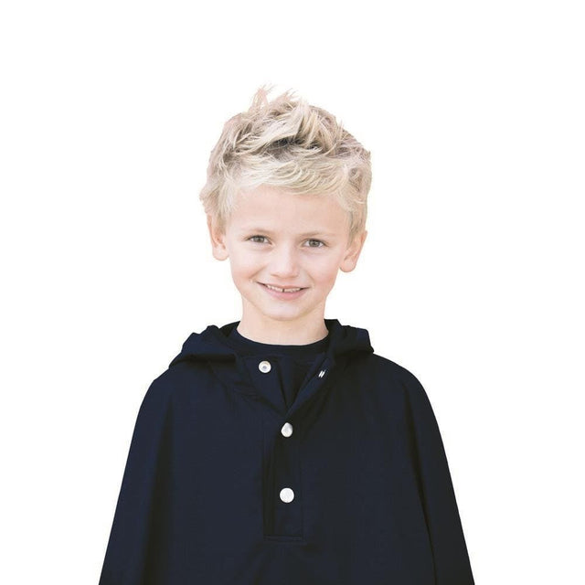 Mörk blå lätt vattentät polyester – slitstark & snabbtorkande (bild 4 av 6)