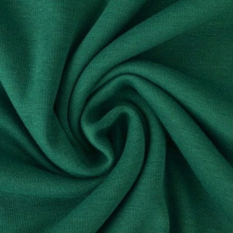 Flaskgrön borstad sweatshirt – alpine fleece med mjuk insida & stretch (bild 1 av 6)