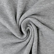 Grå melange borstad sweatshirt – alpine fleece med mjuk insida & stretch (bild 1 av 6)
