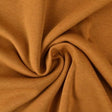 Mörk okergul borstad sweatshirt – alpine fleece med mjuk insida & stretch (bild 1 av 6)