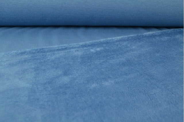 RÅVIT BORSTAD SWEATSHIRT – ALPINE FLEECE MED MJUK INSIDA & STRETCH