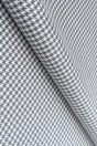 Denimblå hundtand Kenia möbeltyg – hundtand & OEKO-TEX (bild 1 av 8)