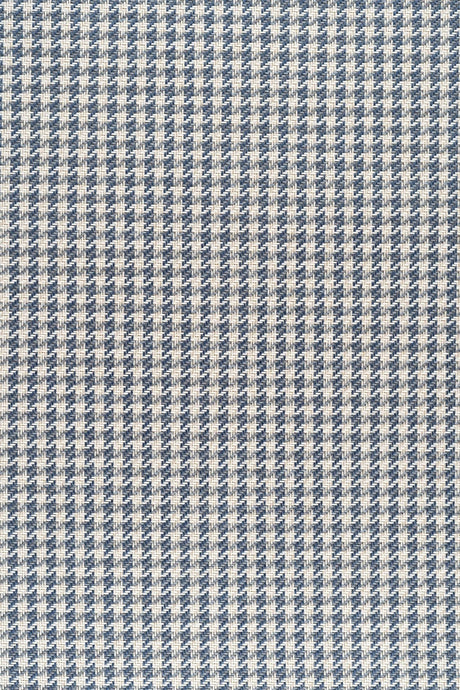 Denimblå hundtand Kenia möbeltyg – hundtand & OEKO-TEX (bild 2 av 8)