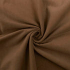 BRUN BOMULLSVELOUR MED STRETCH