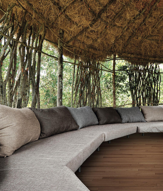 Plommonlila Kongo möbeltyg (bild 2 av 4)