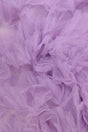 Lavendel broderad mesh med girlanger (bild 1 av 2)