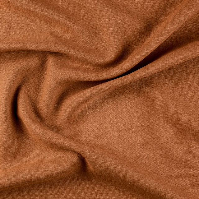 Libeccio 100% hør stof - cognac (bild 2 av 4)