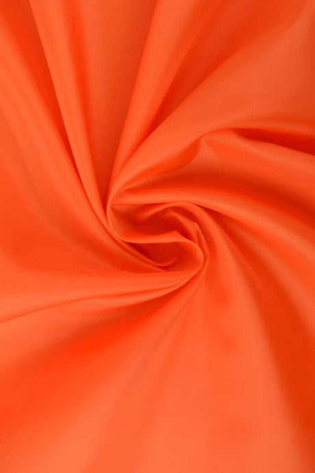 Orange fodertyg polyesterfoder – slätt, lätt & lätt glans (bild 1 av 5)
