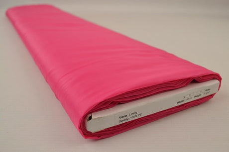 Fuchsia fodertyg polyesterfoder – slätt, lätt & lätt glans (bild 2 av 5)