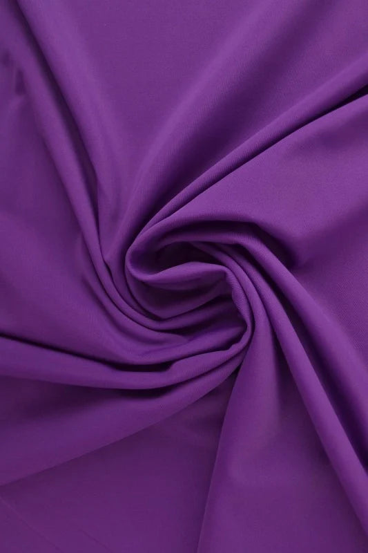 Mörk lila lycra – 4-vägs stretch & snabbtorkande (bild 1 av 7)