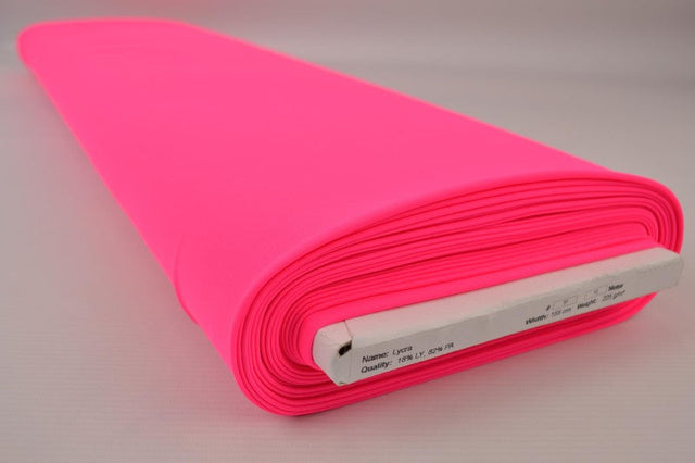 Neonpink lycra – 4-vägs stretch & snabbtorkande (bild 2 av 7)
