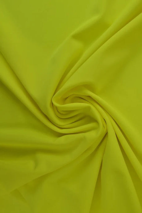 Neongul lycra – 4-vägs stretch & snabbtorkande (bild 1 av 7)