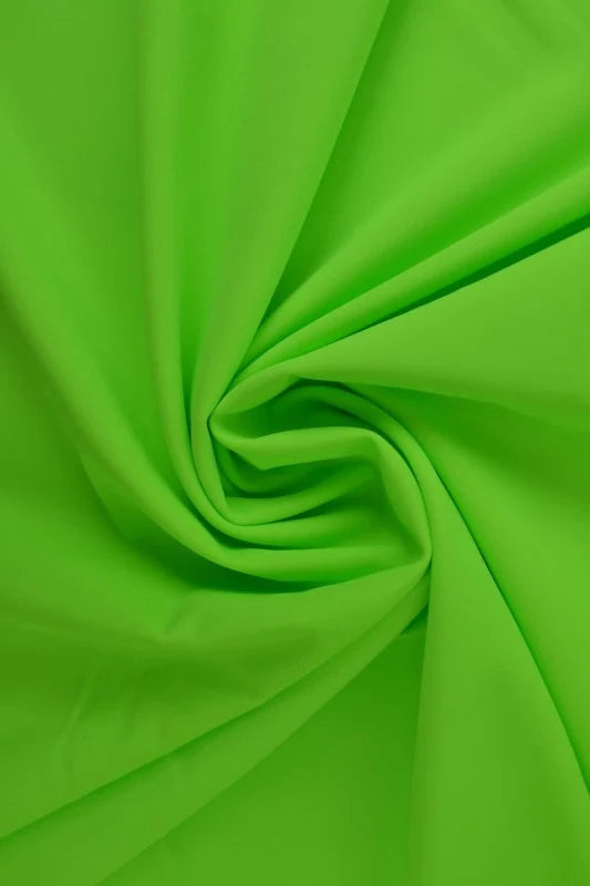 Neon limegrön lycra – 4-vägs stretch & snabbtorkande (bild 1 av 7)