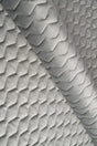 Lugn stengrå magic velvet 3D – quiltad velour med sicksackmönster (bild 1 av 8)