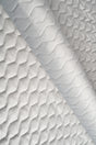 Ljus silvergrå magic velvet 3D – quiltad velour med sicksackmönster (bild 1 av 8)