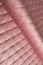 Dammig gammalrosa magic velvet 3D – quiltad velour med bladmönster (bild 1 av 8)