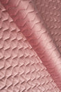 Dammig gammalrosa magic velvet 3D – quiltad velour med sicksackmönster (bild 1 av 8)
