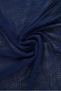 Marinblå stretchmesh, draperat (bild 1 av 6)
