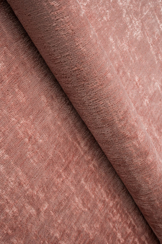 Dammig lerrosa Miu chenille möbeltyg – slitstark & petproof (bild 1 av 7)