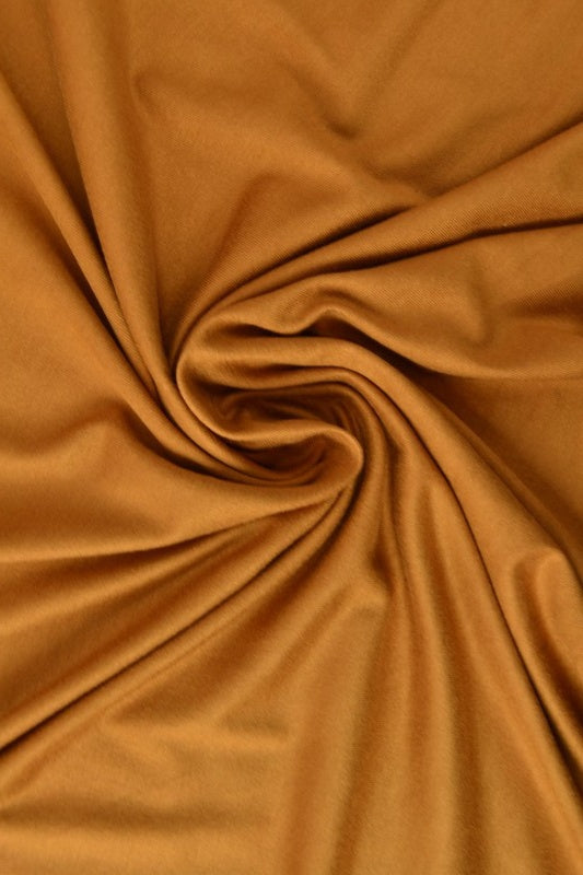 Mörk currygul viskosjersey (bild 1 av 4)