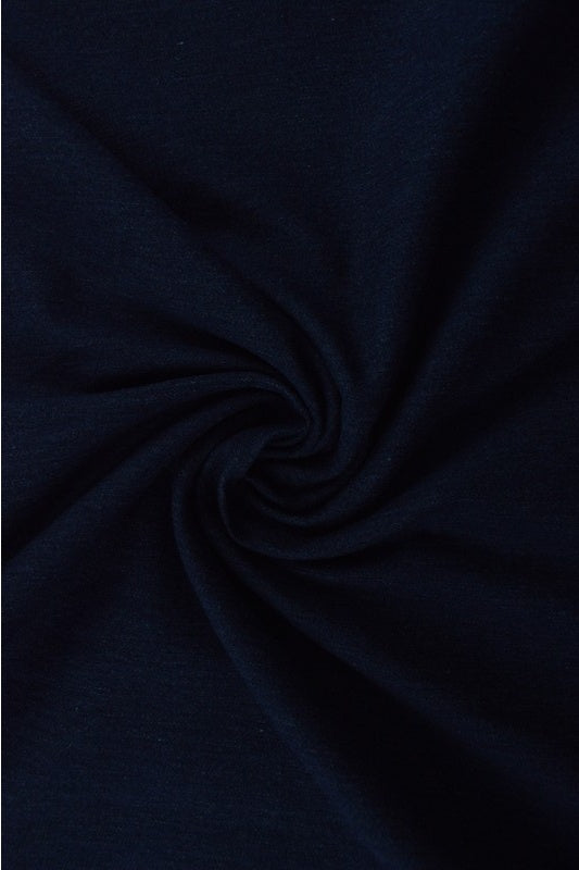 Mörkblå tvättad denim med stretch (bild 1 av 3)
