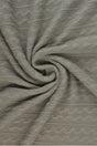 Mörkgrå kabelstickad jacquard (bild 1 av 2)