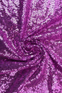 Violett paljettyg – små 3–4 mm paljetter & envägsstretch (bild 1 av 5)