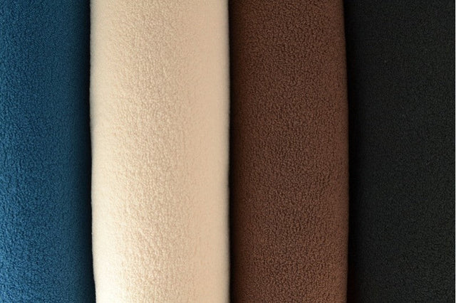 ROSA TEDDYTYG MED STRETCH – MJUKT & VÄRMEISOLERANDE
