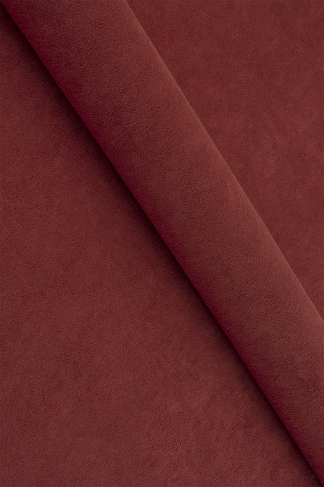 Bränd tegelröd Uttario velvet möbelvelour – slitstark & petproof (bild 1 av 4)