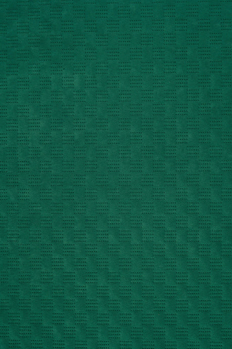 Klar malakitgrön Uttario velvet 3D – quiltad velour med fint vågmönster (bild 2 av 3)