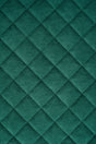 Dämpad grangrön Uttario velvet 3D – quiltad velour med solfjädersmönster (bild 1 av 2)
