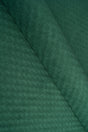 Dämpad grangrön Uttario velvet 3D – quiltad velour med fint vågmönster (bild 1 av 3)