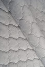 Ljus dimgrå Uttario velvet 3D – quiltad velour med bubbelmönster (bild 1 av 3)