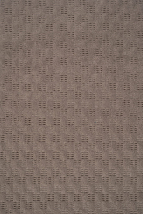 Varm drivvedgrå Uttario velvet 3D – quiltad velour med fint vågmönster (bild 1 av 2)