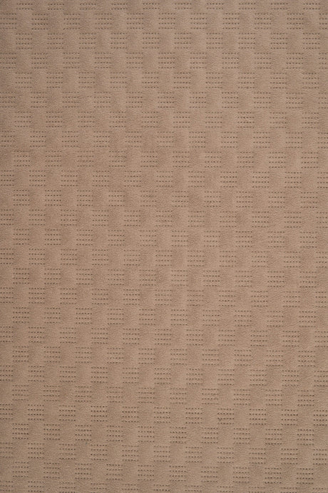 Varm dynbeige Uttario velvet 3D – quiltad velour med fint vågmönster (bild 1 av 2)