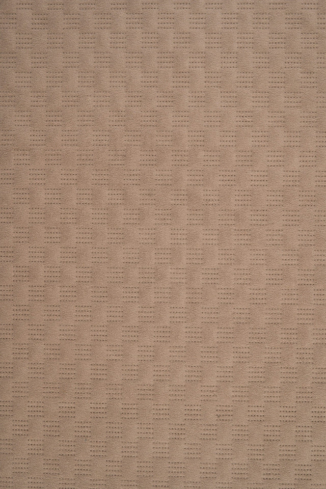 Varm dynbeige Uttario velvet 3D – quiltad velour med fint vågmönster (bild 1 av 2)