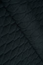 Mörk grafitsvart Uttario velvet 3D – kviltad velour med bladmönster (bild 1 av 3)