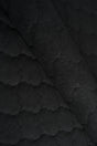 Mörk grafitsvart Uttario velvet 3D – kviltad velour med bubbelmönster (bild 1 av 3)