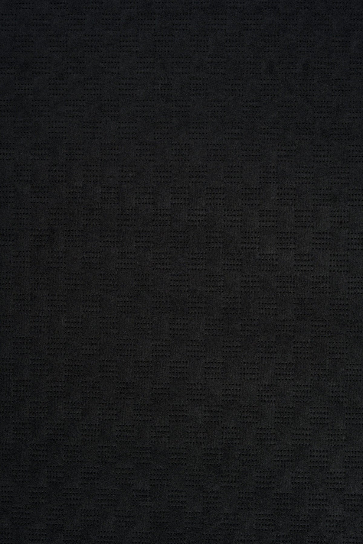 Mörk grafitsvart Uttario velvet 3D – kviltad velour med fint vågmönster (bild 1 av 2)