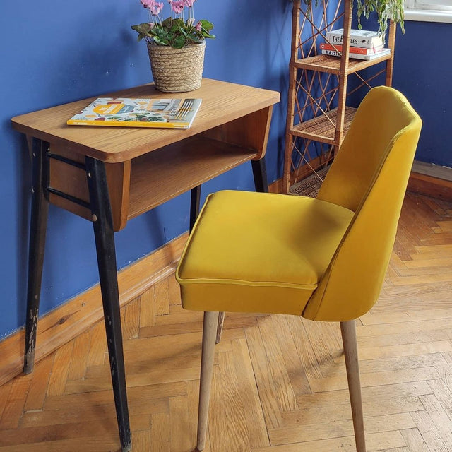 Solgul Venus velvet möbelvelour – slitstark & petproof (bild 2 av 7)