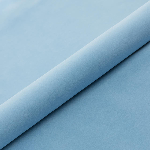 Dammig puderblå Venus velvet möbelvelour – slitstark & petproof (bild 1 av 7)