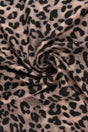 Beige & cognac viscosetyg med leopardtryck (bild 1 av 9)